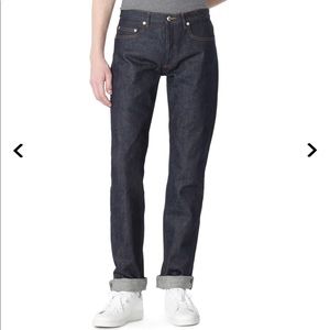 SOLD ON GRAILED NWT A.P.C New Standard Jeans, Raw Indigo, Size 30x33